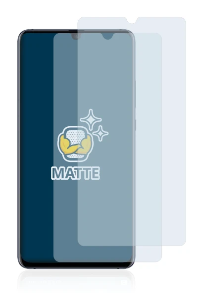 Abbildung des Geräts Huawei Mate 20 X (5G) mit einer Vielzahl des Displayschutzes.