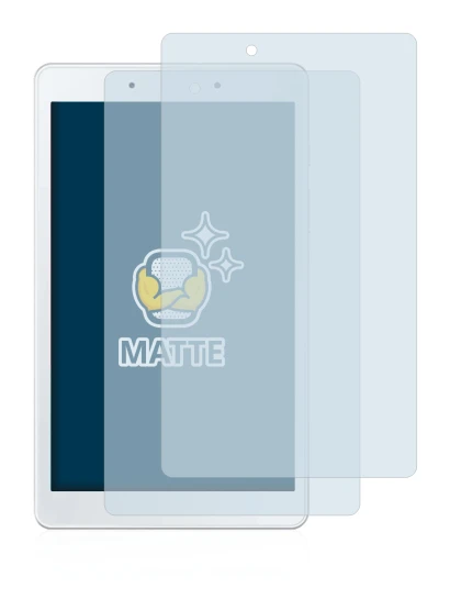 Abbildung des Geräts Samsung Galaxy Tab A 8.0 WiFi 2019 mit einer Vielzahl des Displayschutzes.
