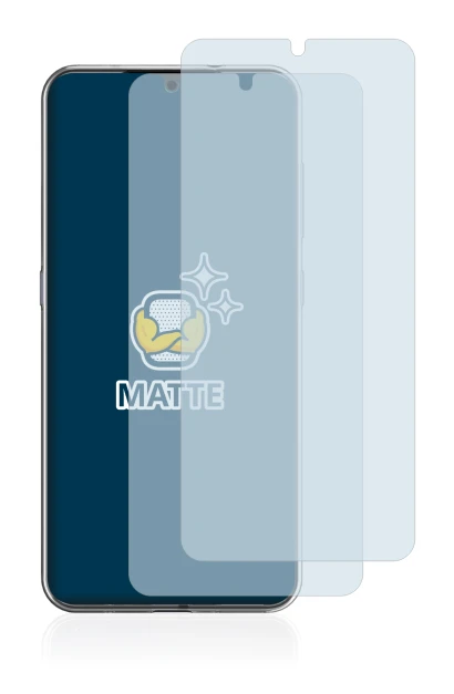 Abbildung des Geräts Nokia 7.2 mit einer Vielzahl des Displayschutzes.