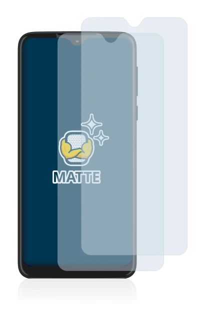 Abbildung des Geräts Motorola Moto One Macro mit einer Vielzahl des Displayschutzes.