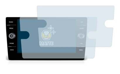 Abbildung des Geräts Volkswagen Golf GTI 2017 Discover Media 8" 2017-2019 mit einer Vielzahl des Displayschutzes.