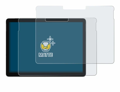 Abbildung des Geräts Microsoft Surface Go 2 10.5" mit einer Vielzahl des Displayschutzes.