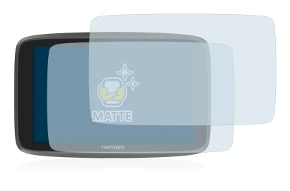 Abbildung des Geräts TomTom Go Professional 6250 mit einer Vielzahl des Displayschutzes.