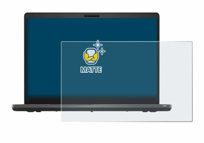 Abbildung des Geräts Dell Latitude 5500 mit einer Vielzahl des Displayschutzes.