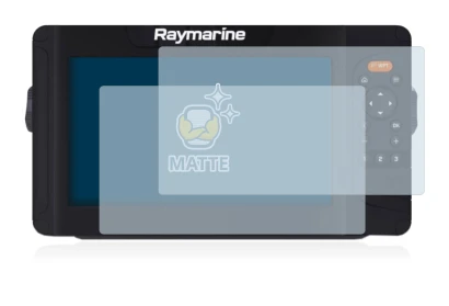Abbildung des Geräts Raymarine Element 7 HV mit einer Vielzahl des Displayschutzes.
