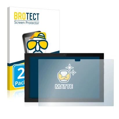 Vorderseite einer Produktverpackung mit dem Markenlogo BROTECT. Daneben ist das Gerät Lenovo IdeaPad Duet 3i (im Querformat) m