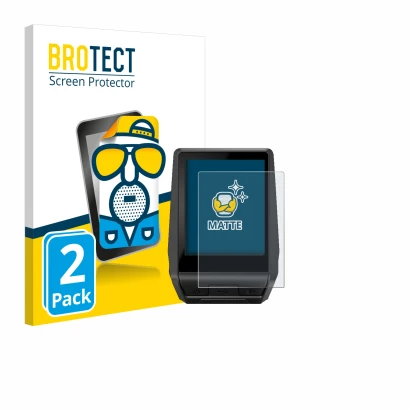 Vorderseite einer Produktverpackung mit dem Markenlogo BROTECT. Daneben ist das Gerät Bosch Nyon 2020 mit dem zugehörigen Disp