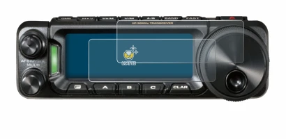 Abbildung des Geräts Yaesu FT-891 mit einer Vielzahl des Displayschutzes.