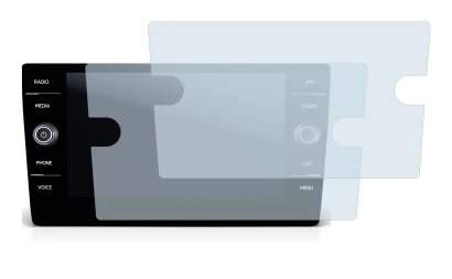 Abbildung des Geräts Volkswagen T-Roc Cabriolet Style TSI 2020 Discover Media 8" 2020 mit einer Vielzahl des Displayschutzes.