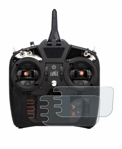 Abbildung des Geräts Spektrum NX8 mit einer Vielzahl des Displayschutzes.