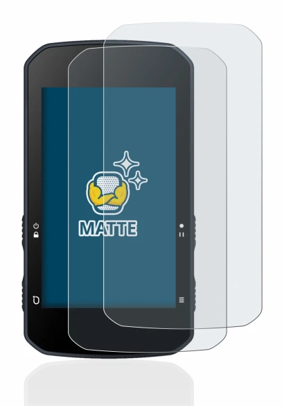 Abbildung des Geräts Bryton Rider 750 mit einer Vielzahl des Displayschutzes.