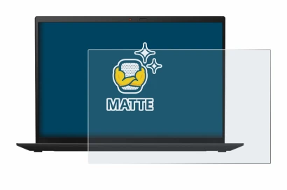 Abbildung des Geräts Lenovo ThinkPad X1 Carbon (9. Gen.) mit einer Vielzahl des Displayschutzes.