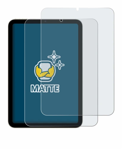 Abbildung des Geräts Apple iPad Mini 6 WiFi 2021 mit einer Vielzahl des Displayschutzes.