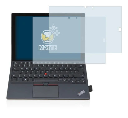Abbildung des Geräts Lenovo ThinkPad X1 Tablet Gen 2 mit einer Vielzahl des Displayschutzes.