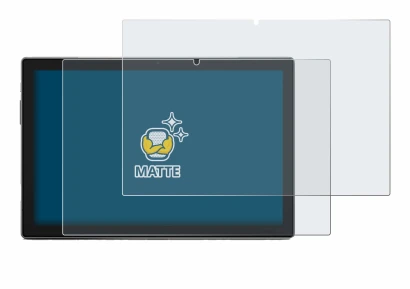 Abbildung des Geräts Blackview Tab 9 mit einer Vielzahl des Displayschutzes.