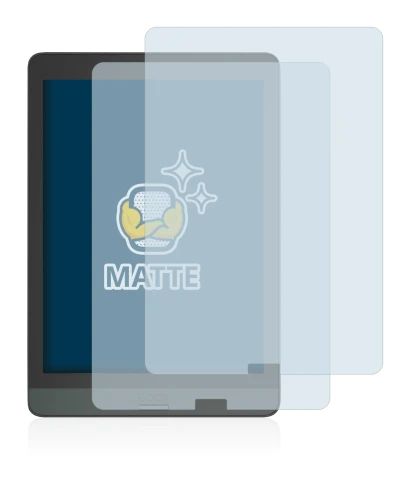 Abbildung des Geräts Boox Nova 3 mit einer Vielzahl des Displayschutzes.