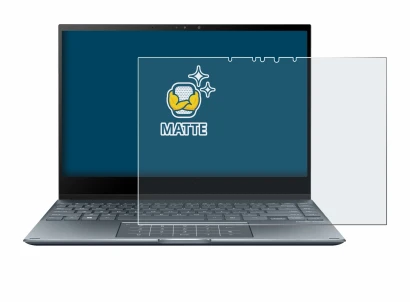 Abbildung des Geräts ASUS ZenBook Flip 13 UX363EA mit einer Vielzahl des Displayschutzes.