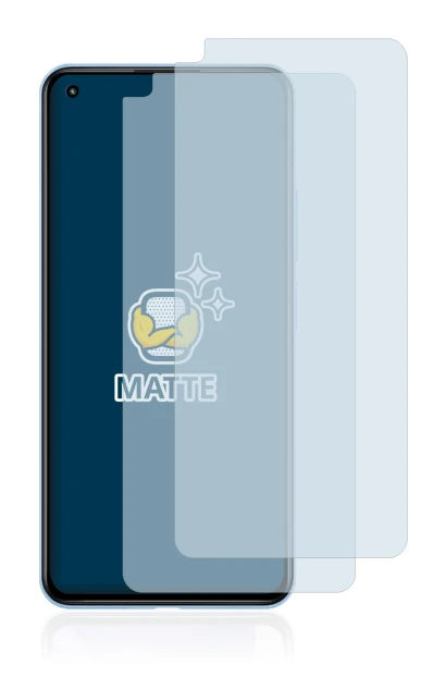 Abbildung des Geräts Xiaomi 11 Lite 5G NE mit einer Vielzahl des Displayschutzes.