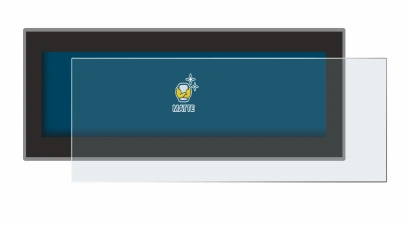 Abbildung des Geräts Porsche Taycan 2021 PCM 6.0 mit einer Vielzahl des Displayschutzes.