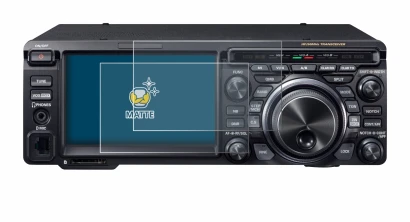 Abbildung des Geräts Yaesu FT-DX10 mit einer Vielzahl des Displayschutzes.