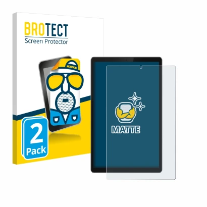 Vorderseite einer Produktverpackung mit dem Markenlogo BROTECT. Daneben ist das Gerät Lenovo Tab TB-X306F mit dem zugehörigen 