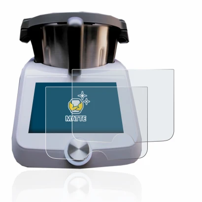 Abbildung des Geräts SilverCrest Monsieur Cuisine Smart mit einer Vielzahl des Displayschutzes.