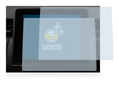 Abbildung des Geräts Renault Captur Easy Link 7" mit einer Vielzahl des Displayschutzes.