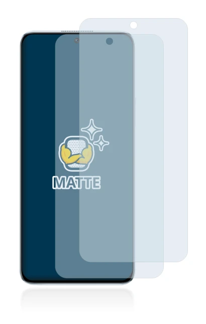 Abbildung des Geräts Honor X8 mit einer Vielzahl des Displayschutzes.