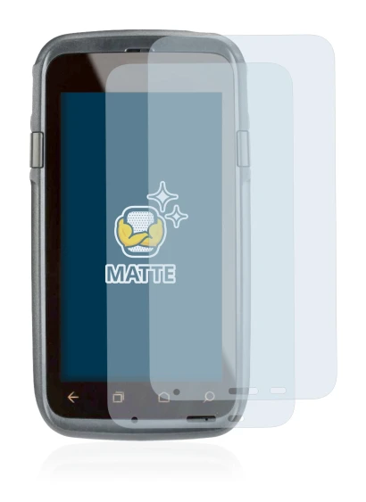 Abbildung des Geräts Honeywell Dolphin CT60 XP mit einer Vielzahl des Displayschutzes.