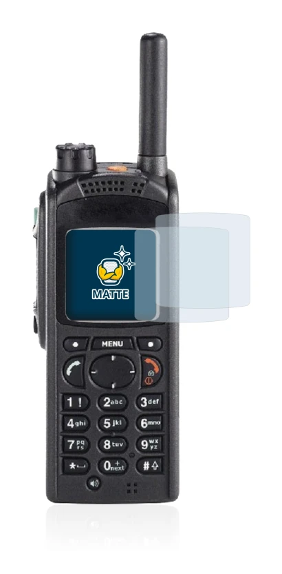 Abbildung des Geräts Motorola MTP850 mit einer Vielzahl des Displayschutzes.