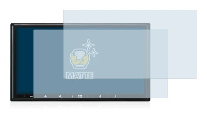 Abbildung des Geräts Alpine iLX-W690D mit einer Vielzahl des Displayschutzes.