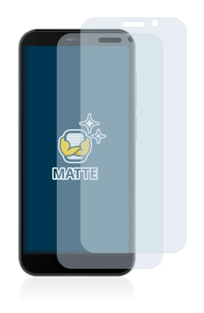 Abbildung des Geräts Doogee X97 Pro mit einer Vielzahl des Displayschutzes.