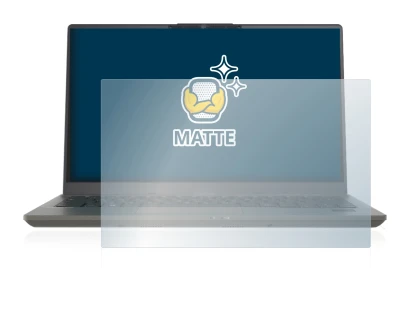 Abbildung des Geräts Fujitsu Lifebook U7411 mit einer Vielzahl des Displayschutzes.