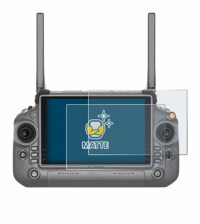 Abbildung des Geräts DJI RC Plus mit einer Vielzahl des Displayschutzes.