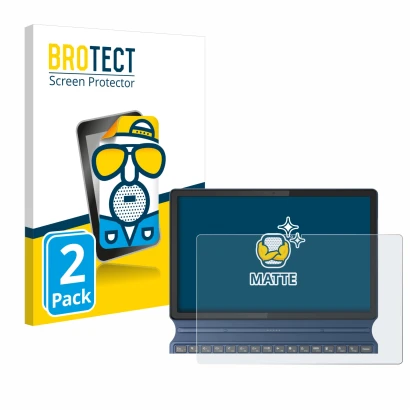 Vorderseite einer Produktverpackung mit dem Markenlogo BROTECT. Daneben ist das Gerät Lenovo IdeaPad Duet 3i Gen 8 11