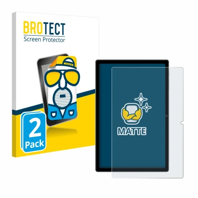 Vorderseite einer Produktverpackung mit dem Markenlogo BROTECT. Daneben ist das Gerät Blackview Tab 15 Pro 10.5" mit dem zugeh