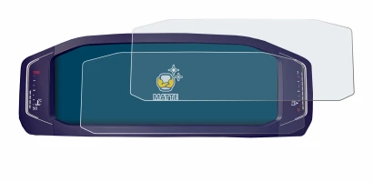 Abbildung des Geräts Volkswagen Passat B8 Digital Cockpit 10,25" mit einer Vielzahl des Displayschutzes.