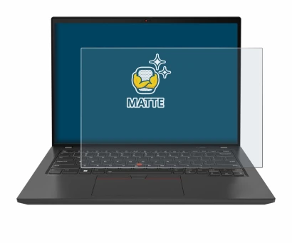 Abbildung des Geräts Lenovo ThinkPad T16 Gen 3 mit einer Vielzahl des Displayschutzes.