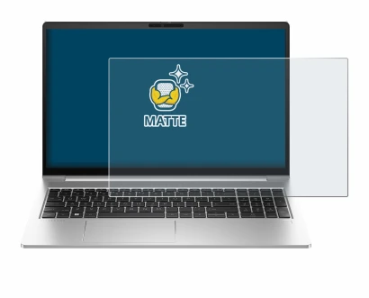 Abbildung des Geräts HP EliteBook 640 G10 mit einer Vielzahl des Displayschutzes.