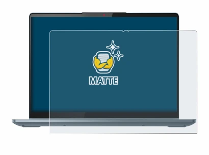 Abbildung des Geräts Lenovo IdeaPad 5i 2-in-1 Gen 9 14" mit einer Vielzahl des Displayschutzes.