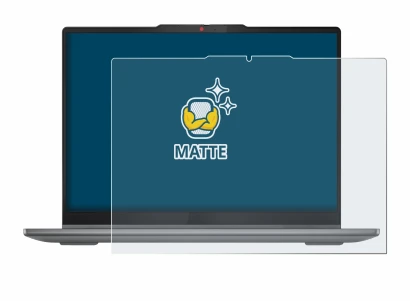 Abbildung des Geräts Lenovo IdeaPad 5 2-in-1 14AHP9 mit einer Vielzahl des Displayschutzes.