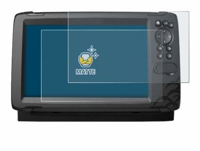 Abbildung des Geräts Lowrance HOOK Reveal 9 mit einer Vielzahl des Displayschutzes.