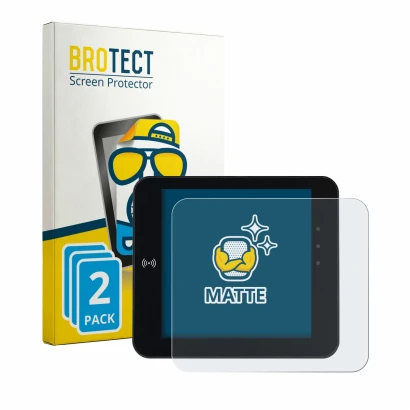 Vorderseite einer Produktverpackung mit dem Markenlogo BROTECT. Daneben ist das Gerät unu Scooter Pro / Move mit dem zugehörig