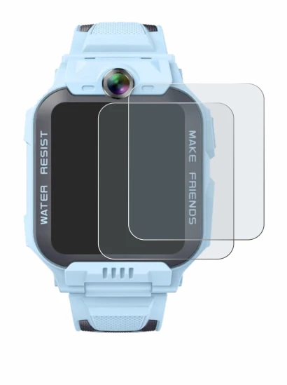 Abbildung des Geräts Imoo Watch Phone Z7 mit einer Vielzahl des Displayschutzes.