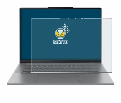 Abbildung des Geräts Lenovo Yoga Slim 7i Gen 9 15" Aura Edition mit einer Vielzahl des Displayschutzes.