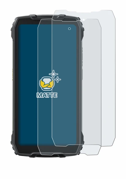 Abbildung des Geräts Blackview BV7300 mit einer Vielzahl des Displayschutzes.