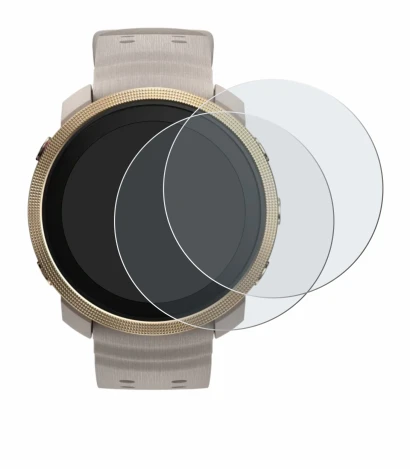 Abbildung des Geräts Polar Vantage M3 mit einer Vielzahl des Displayschutzes.