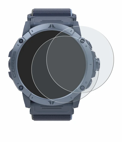 Abbildung des Geräts Coros Vertix 2S mit einer Vielzahl des Displayschutzes.