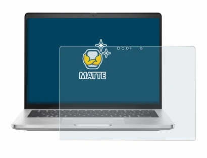 Abbildung des Geräts Dell Pro 14 Plus 2-in-1 PB14250 mit einer Vielzahl des Displayschutzes.