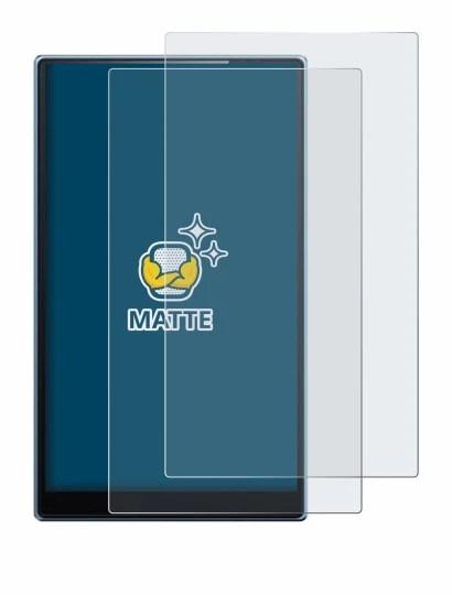 Abbildung des Geräts FiiO JM21 mit einer Vielzahl des Displayschutzes.